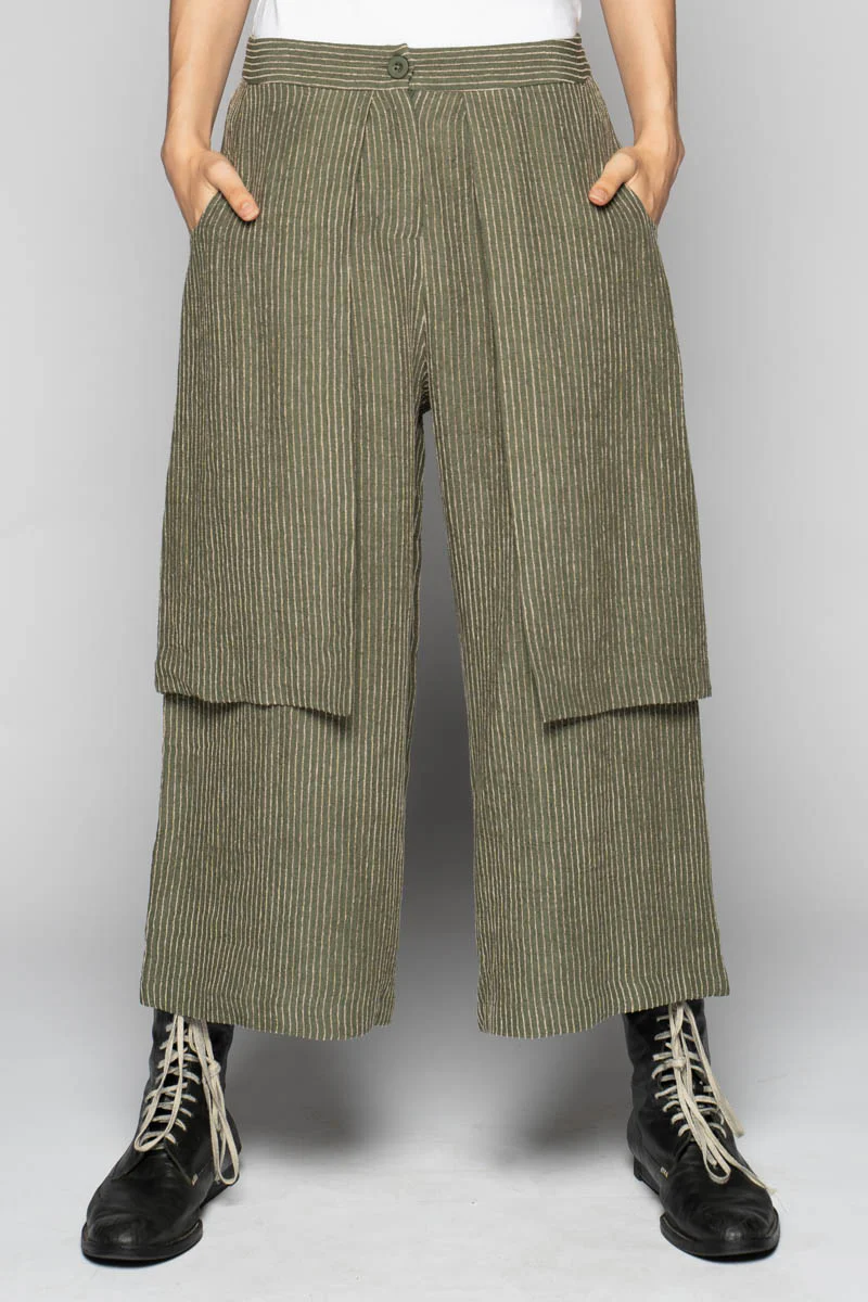 Dogstar Ember 3/4 Apron Pants - Moss