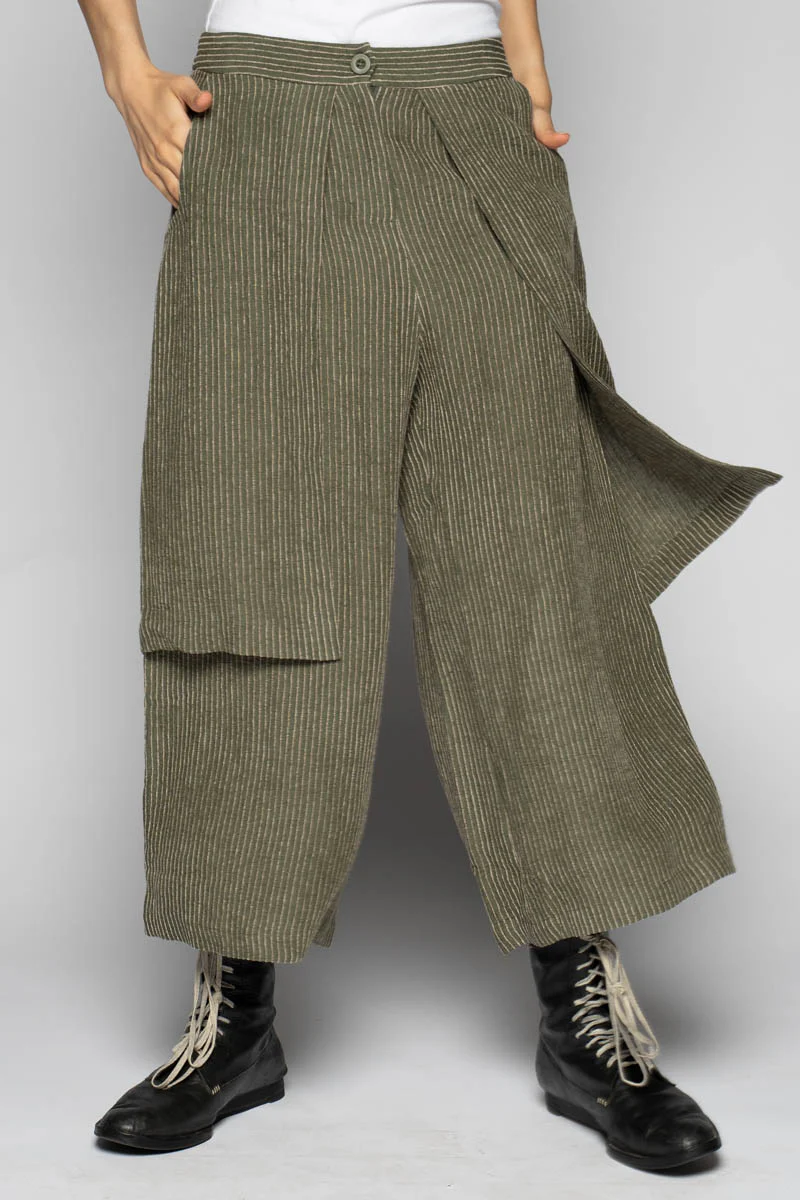 Dogstar Ember 3/4 Apron Pants - Moss
