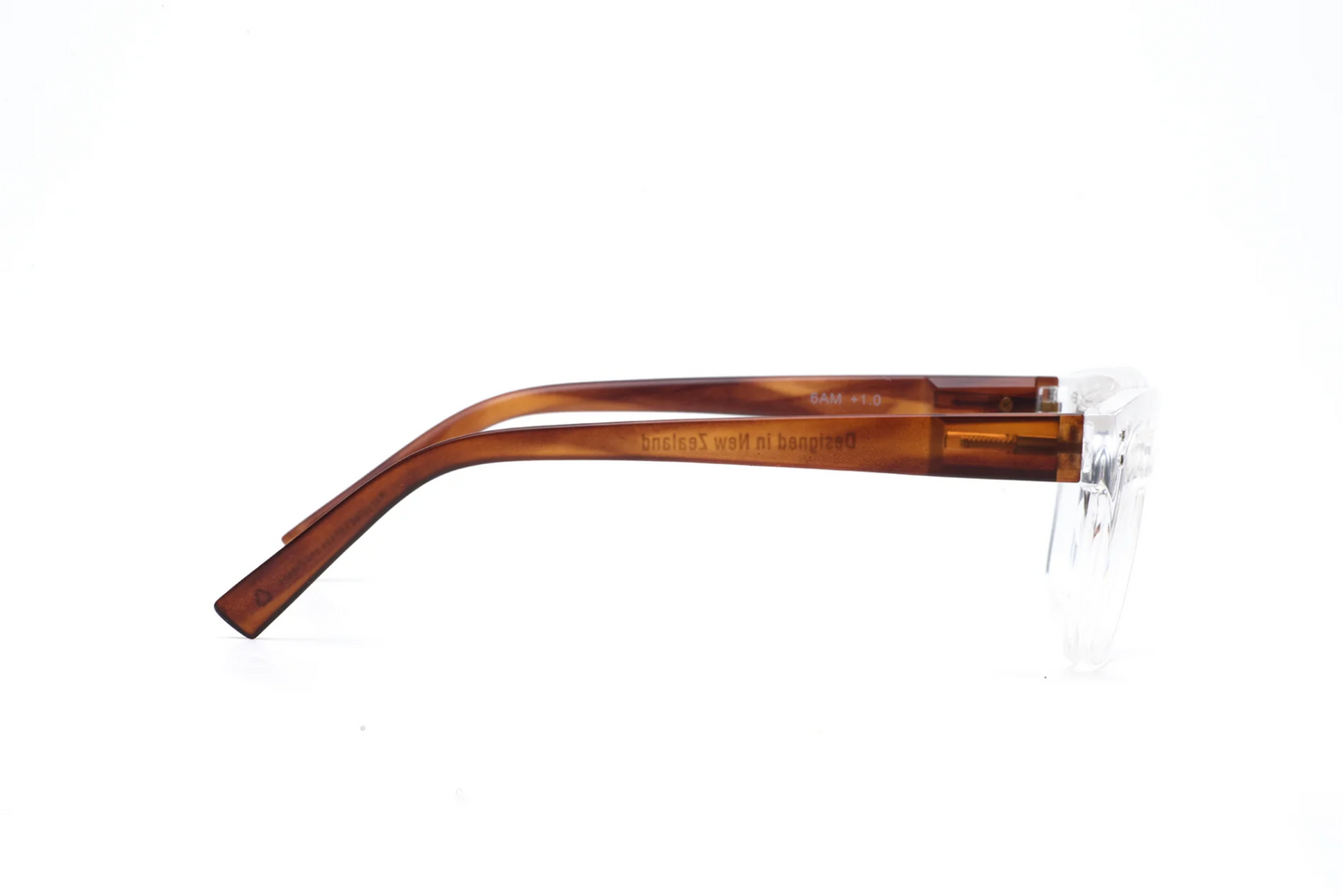 Daily Eyewear 6AM Reading Glasses - Crystal with Havana
