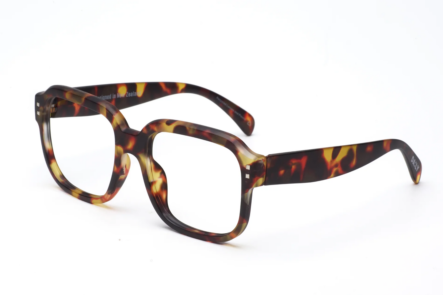 Daily Eyewear 3PM Reading Glasses - Brown Tort