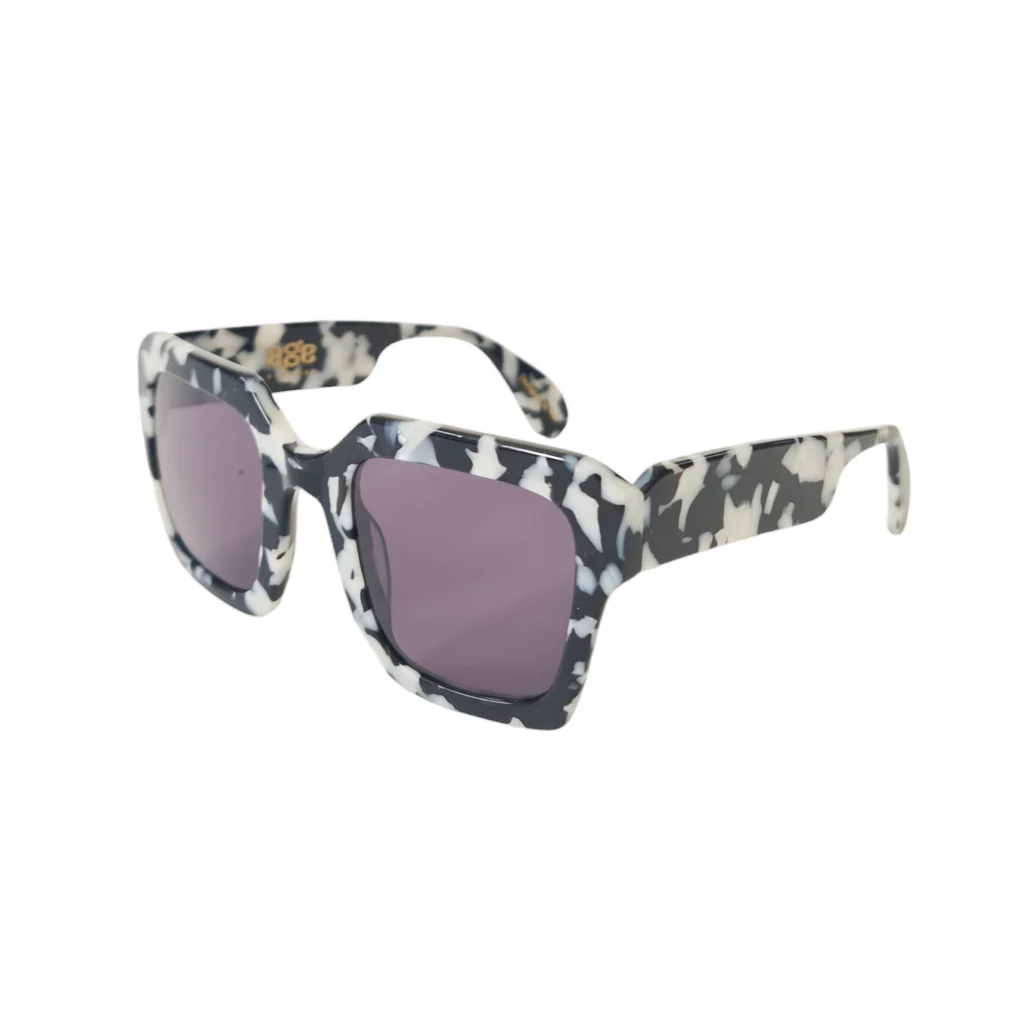 AGE Damage Sunglasses - Black Pearl Marble