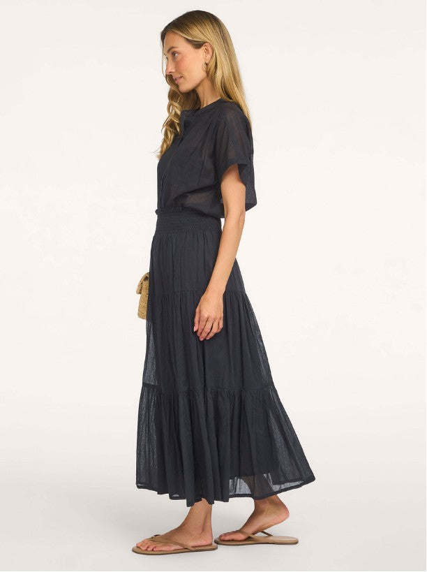 Lollys Laundry Mya Shirt SS - Washed Black