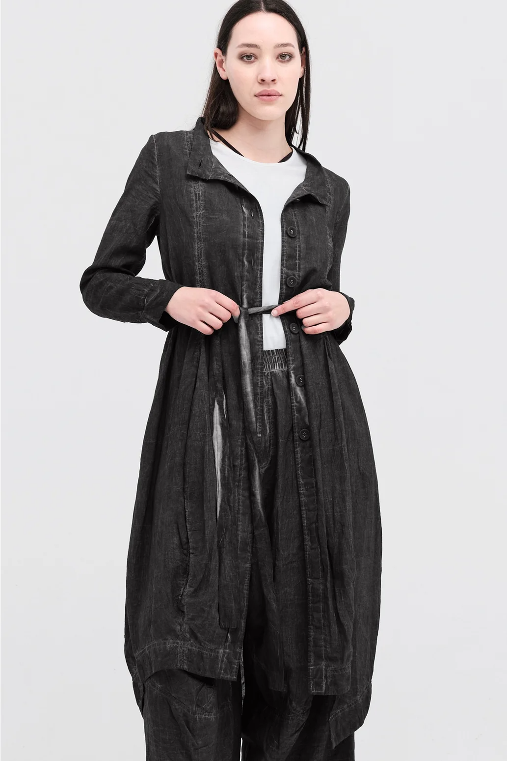 Taylor Diffused Scope Coat - Blackened Grey