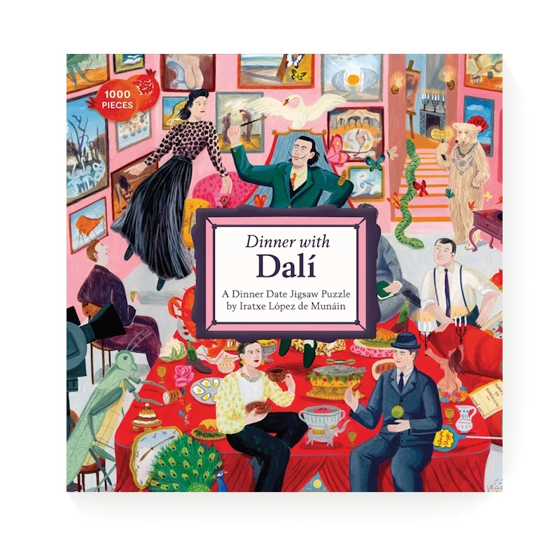 Dinner with Dali 1000 Piece Jigsaw Puzzle