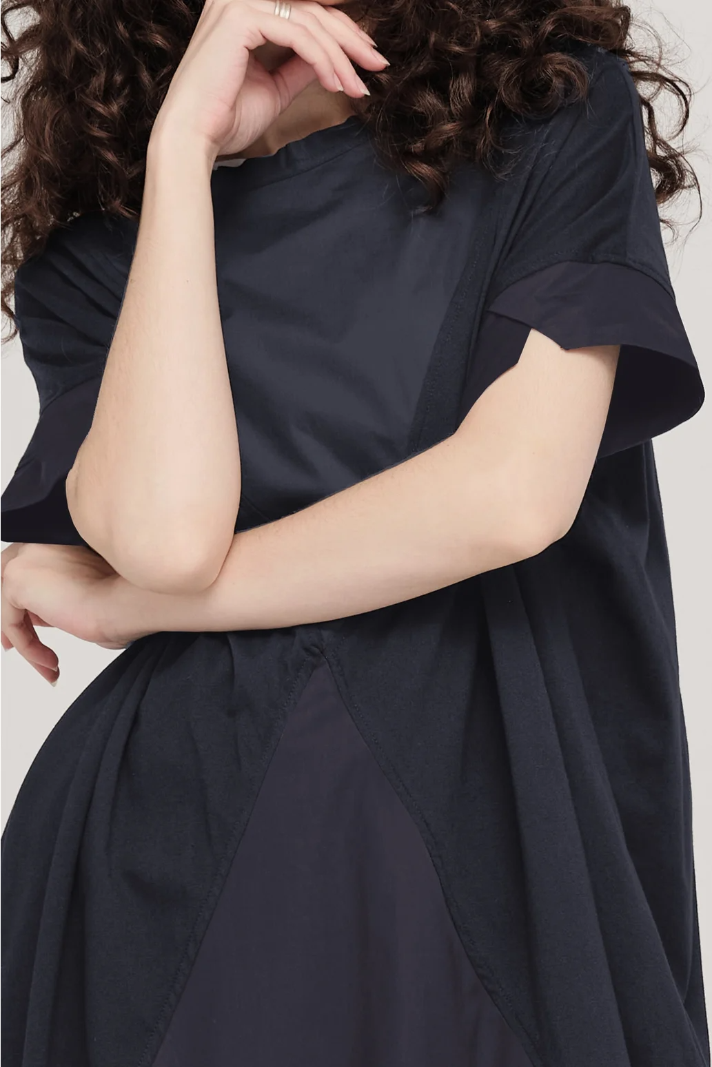 Taylor Divide Dress - Midnight