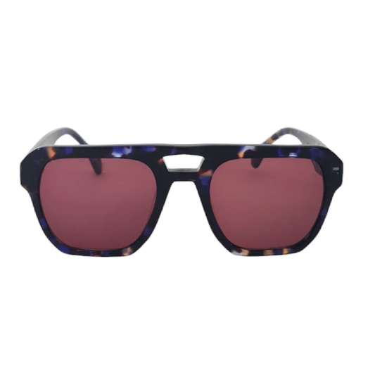 AGE Doseage Sunglasses - Indigo Tort with Brown