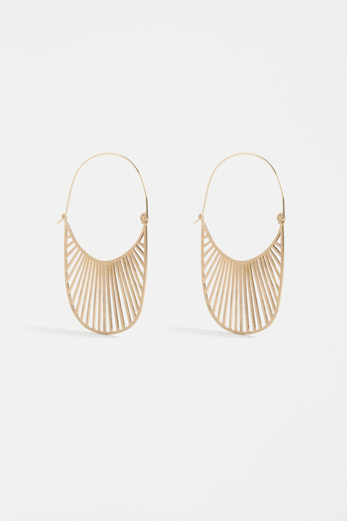 Elk Solsken Large Hoop Earrings - Gold