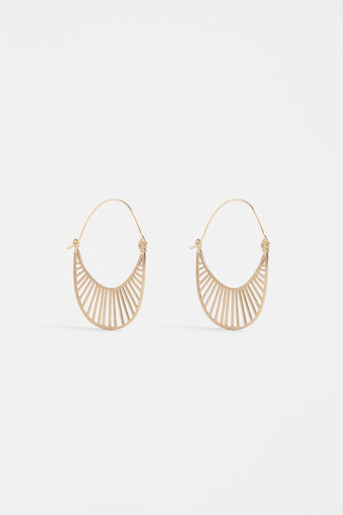 Elk Solsken Small Hoop Earrings - Gold