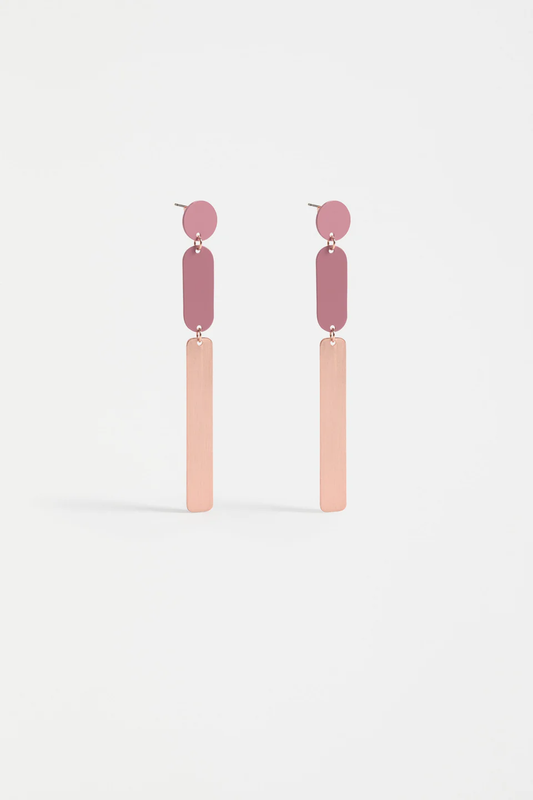 Elk Inell Drop Earring - Rosewood