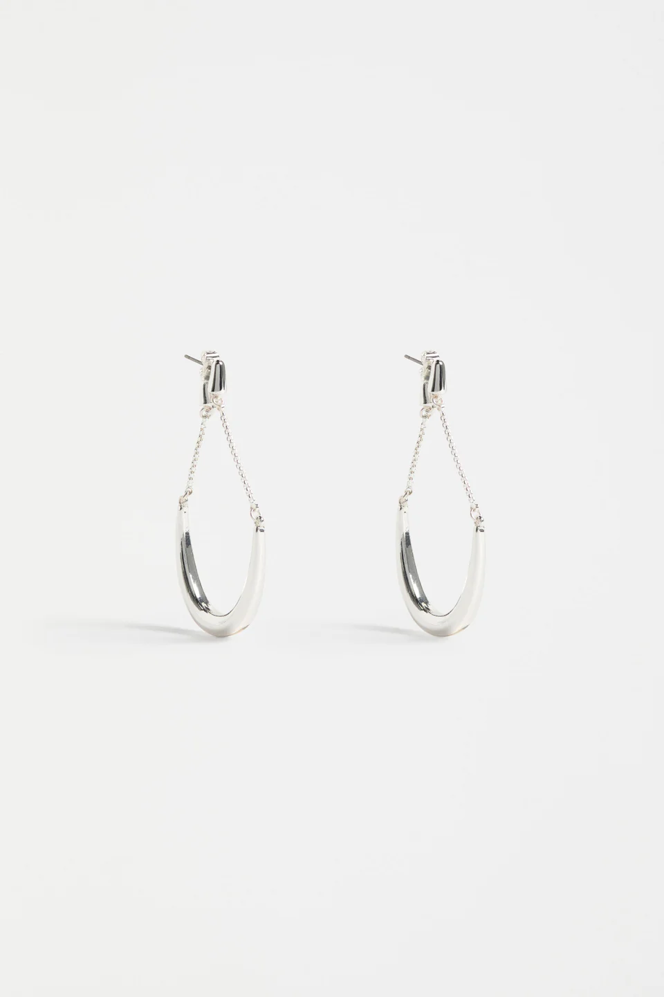 Elk Aisem Drop Earring - Silver