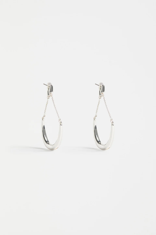 Elk Aisem Drop Earring - Silver