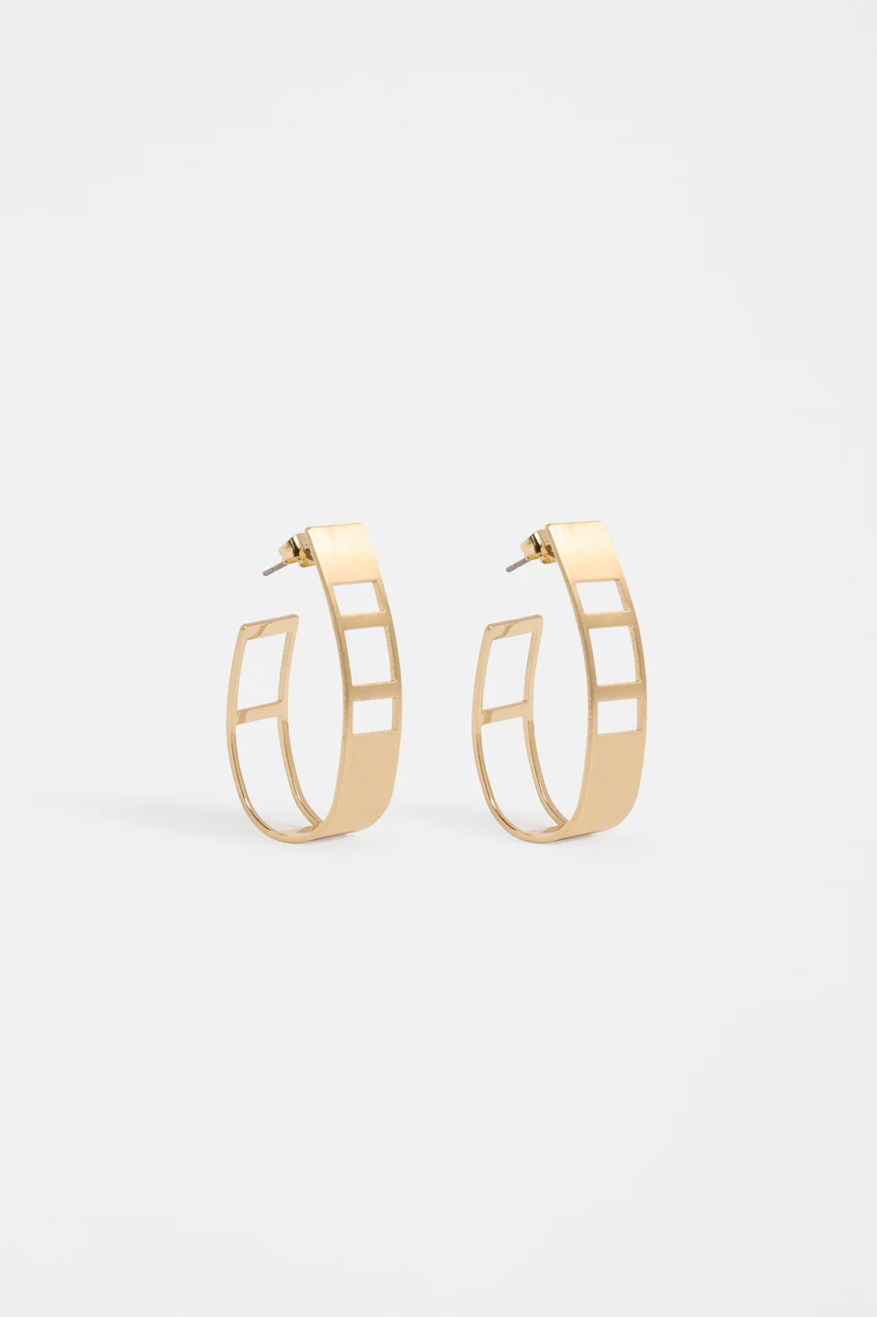Elk Skeni Earring - Gold