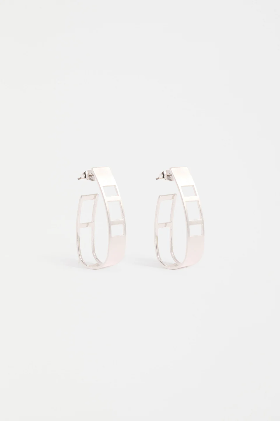 Elk Skeni Earring - Silver