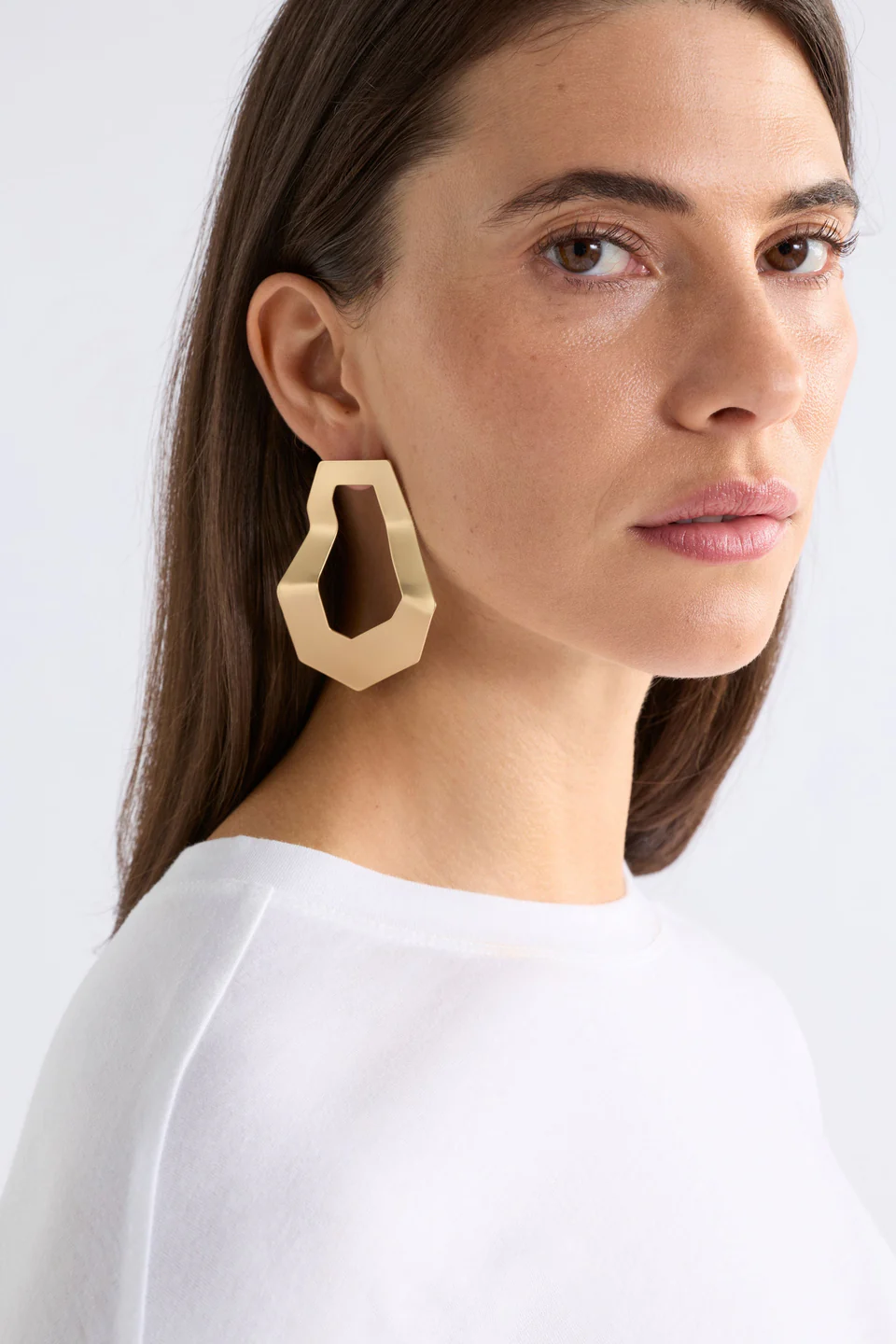 Elk Delka Drop Earring - Gold