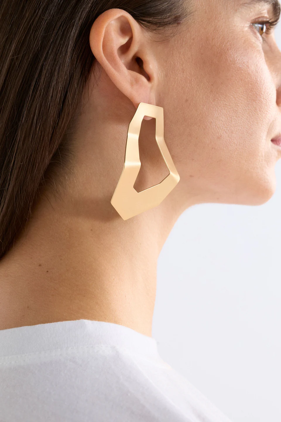 Elk Delka Drop Earring - Gold