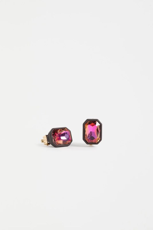 Elk Jule Clip-On Earring - Iridescent Magenta