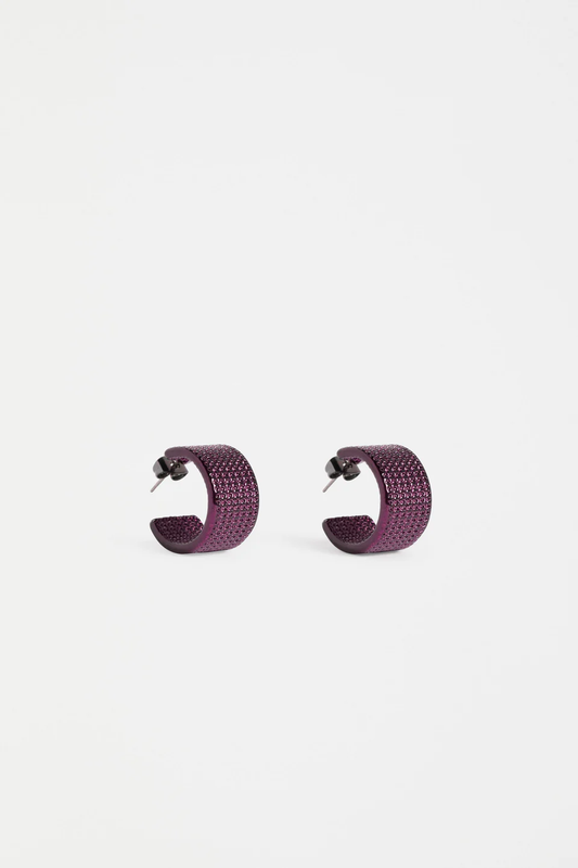 Elk Glynn Small Hoop Earring - Shiraz