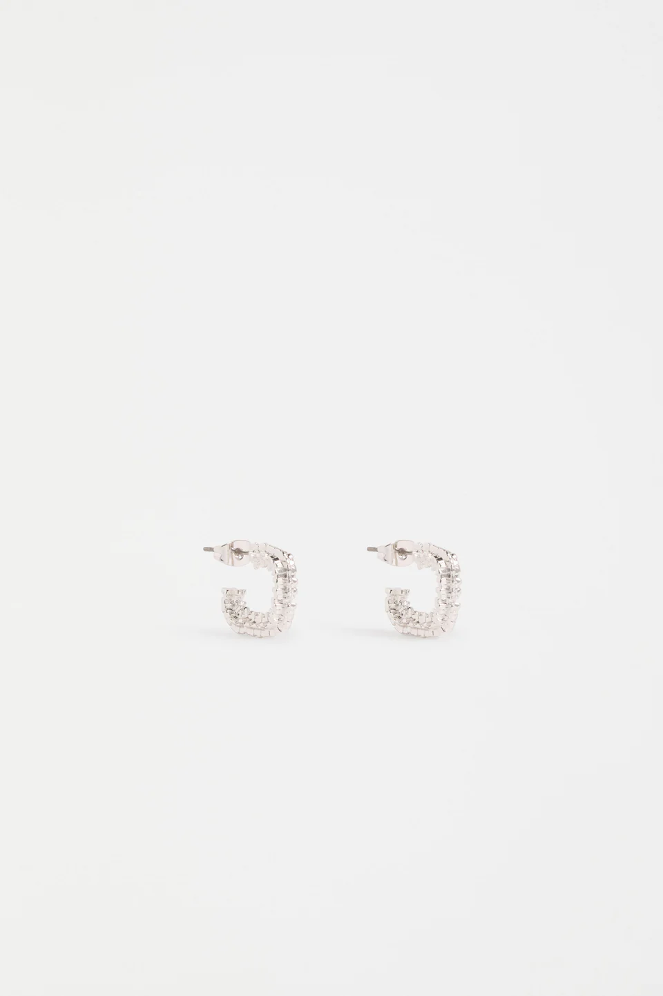 Elk Hiva Mini Hoop Earring - Silver