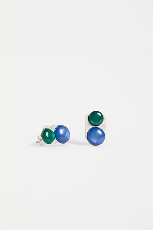 Elk Dalor Stud Earring - Silver