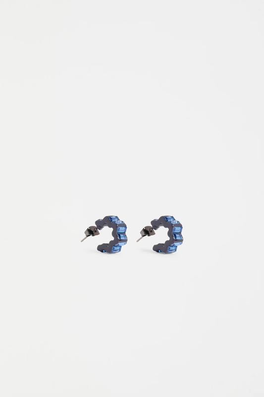 Elk Jolle Mini Hoop Earring - Midnight
