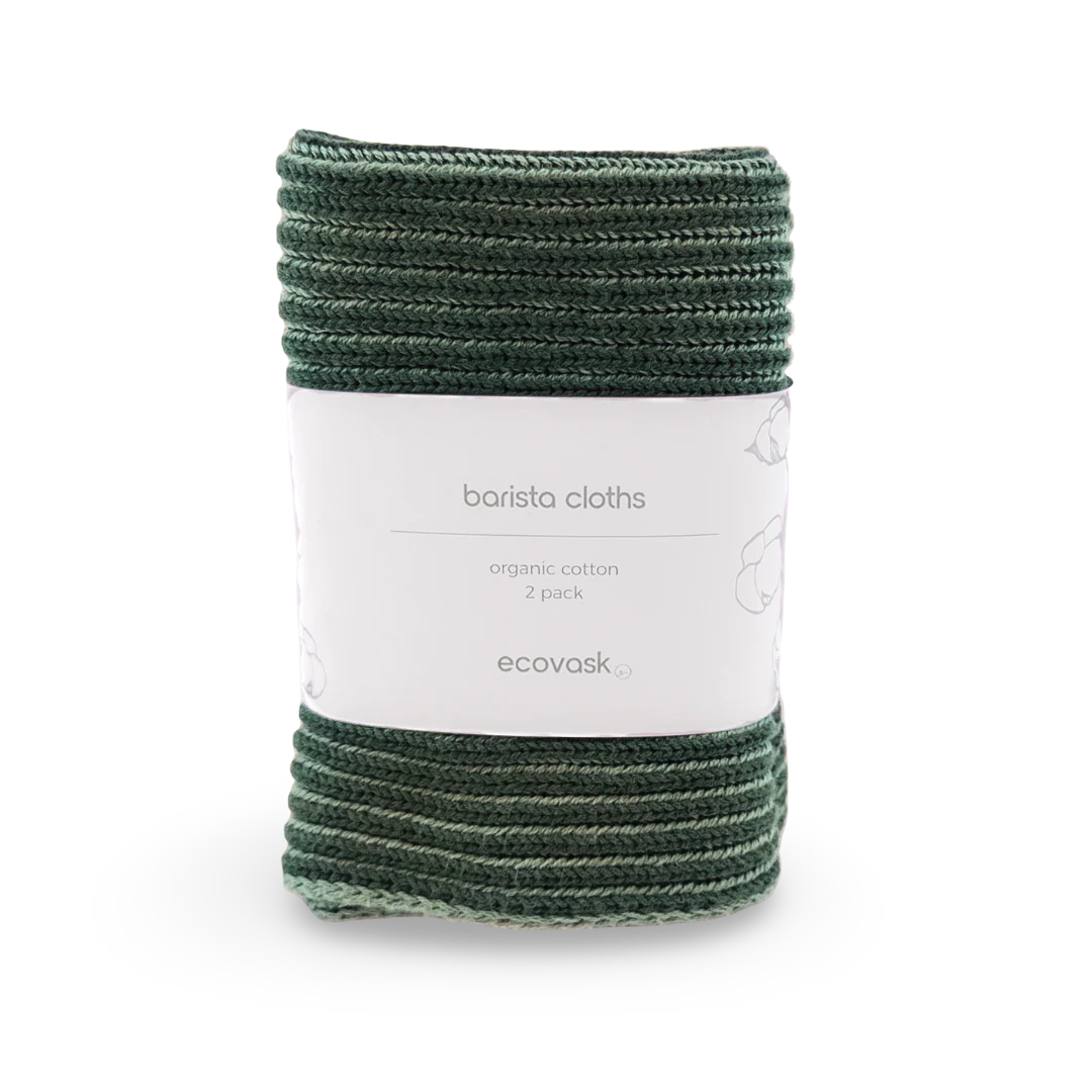Ecovask Barista Cloth 2pk - Forest