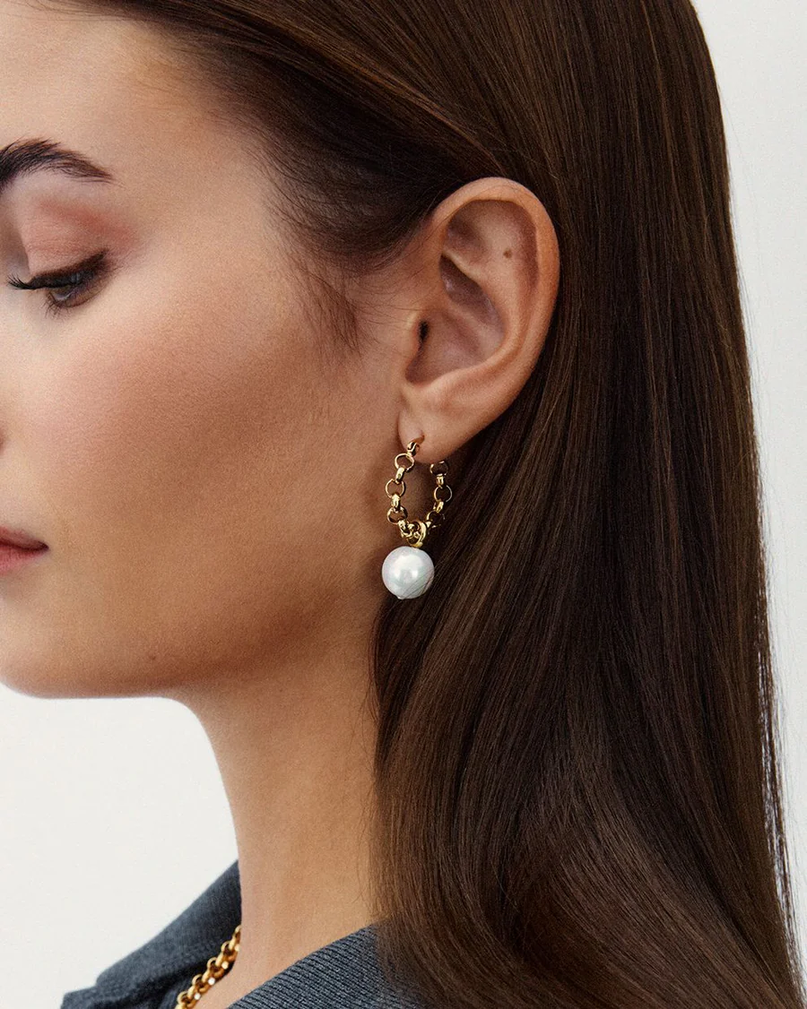 Edblad Lexie Hoops Gold