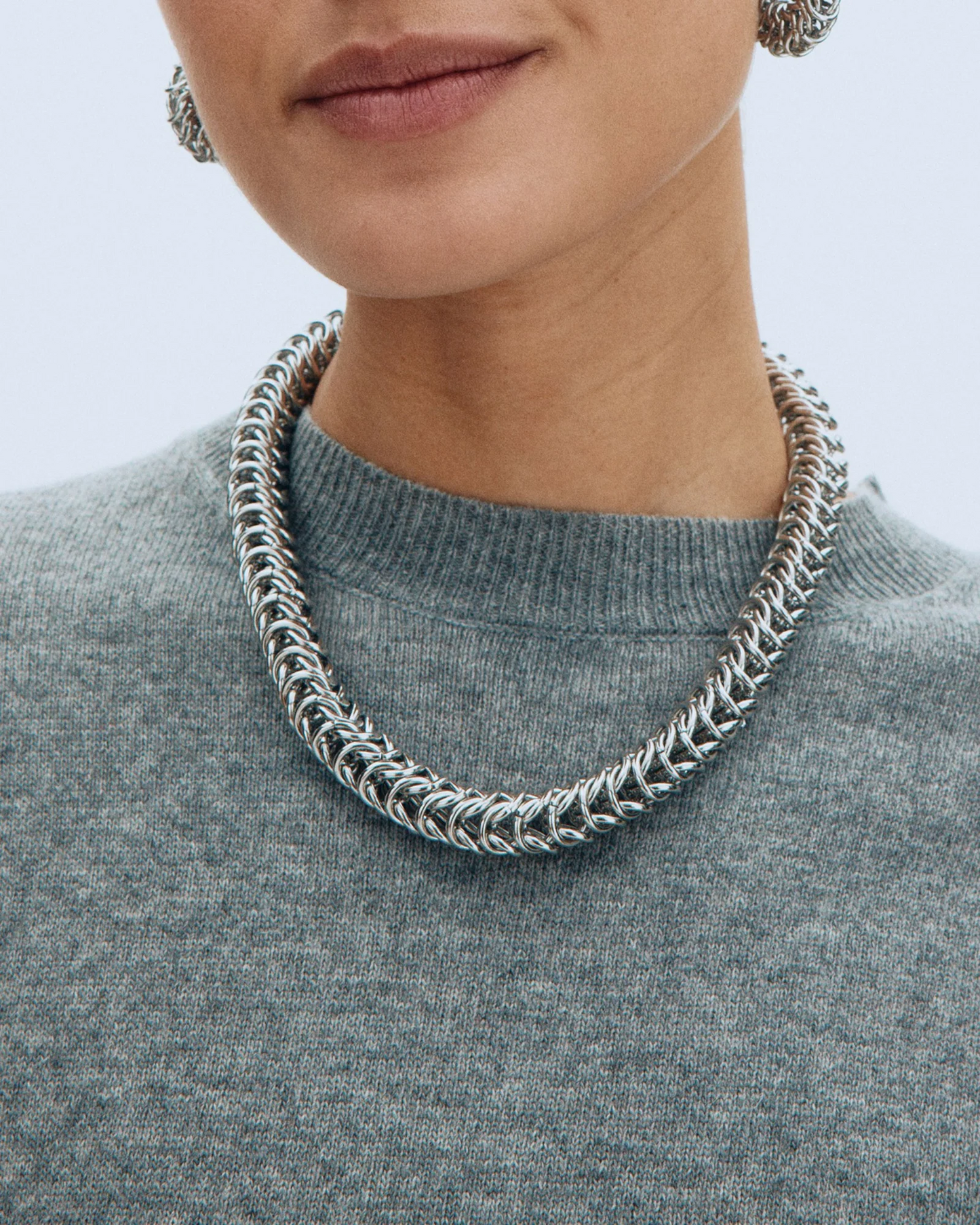 Edblad Palazzo Chain Necklace Steel