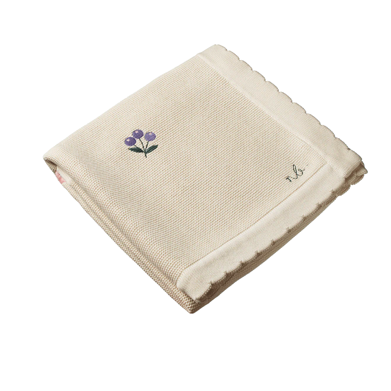 Nature Baby Fern Blanket - Berry Garden