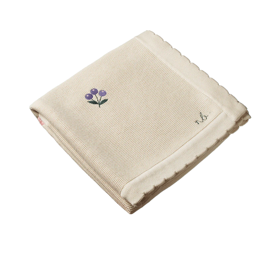 Nature Baby Fern Blanket - Berry Garden