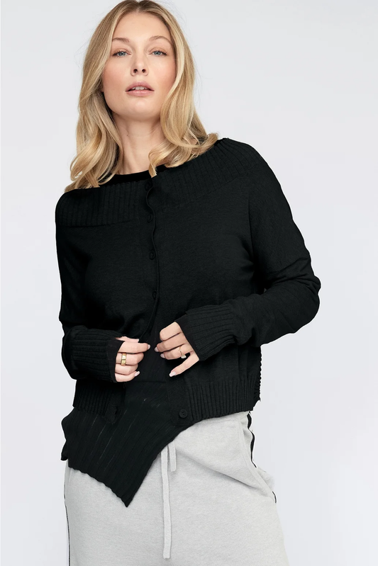 Taylor Flow Cardi - Black