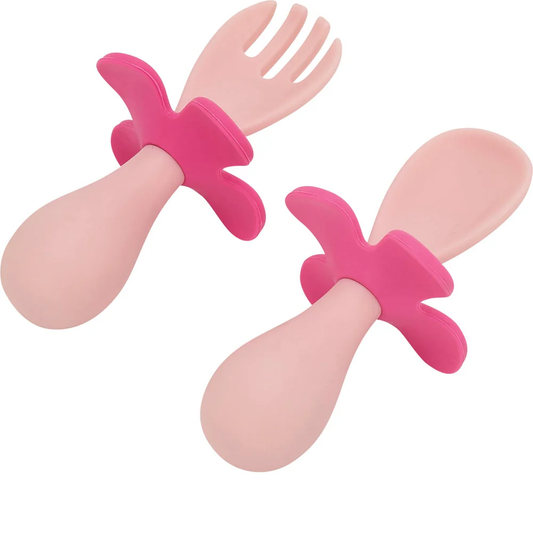 Annabel Trends Silicone Flower Fork & Spoon