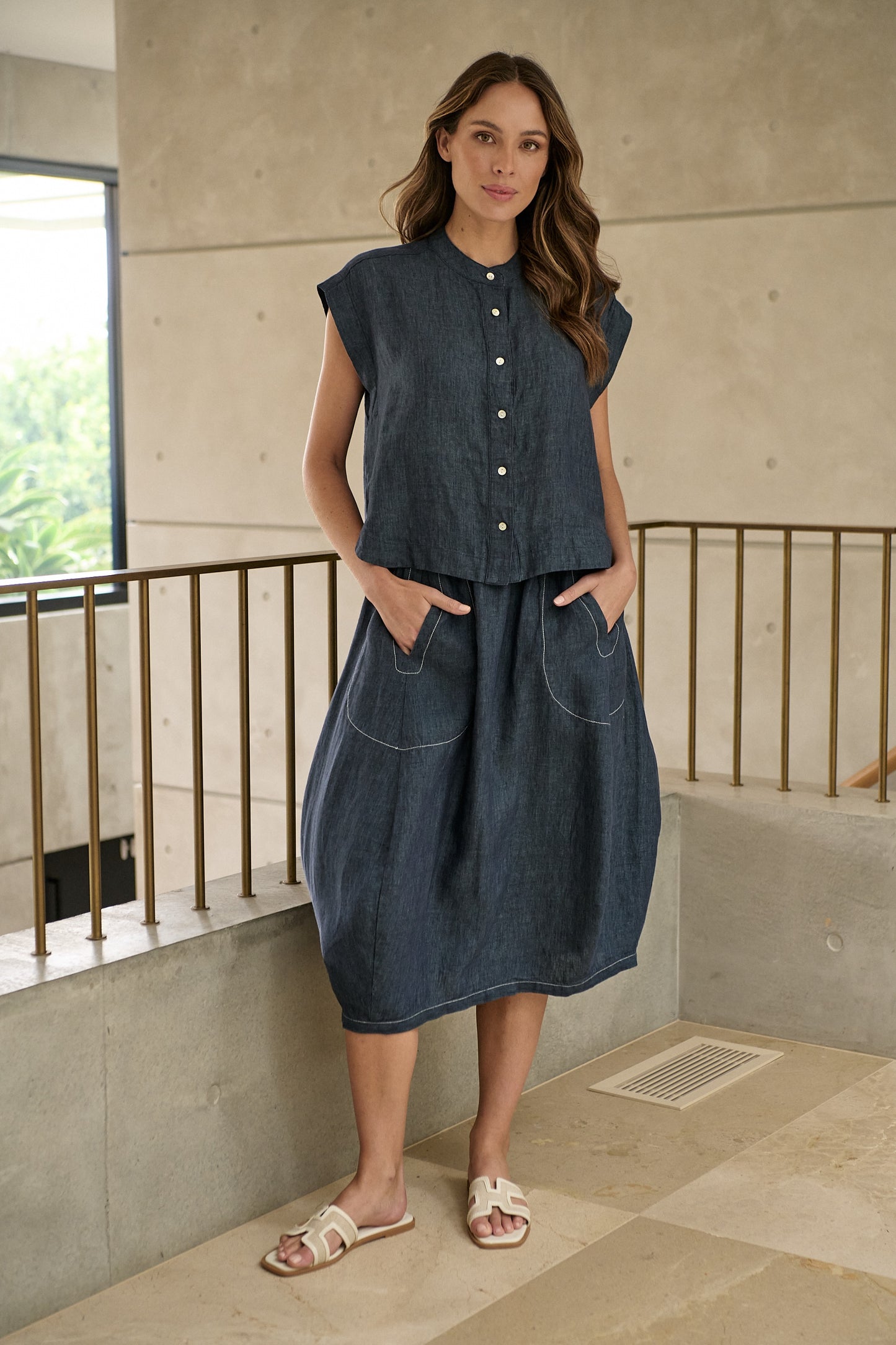 Naturals GA639 Skirt - Poseidon