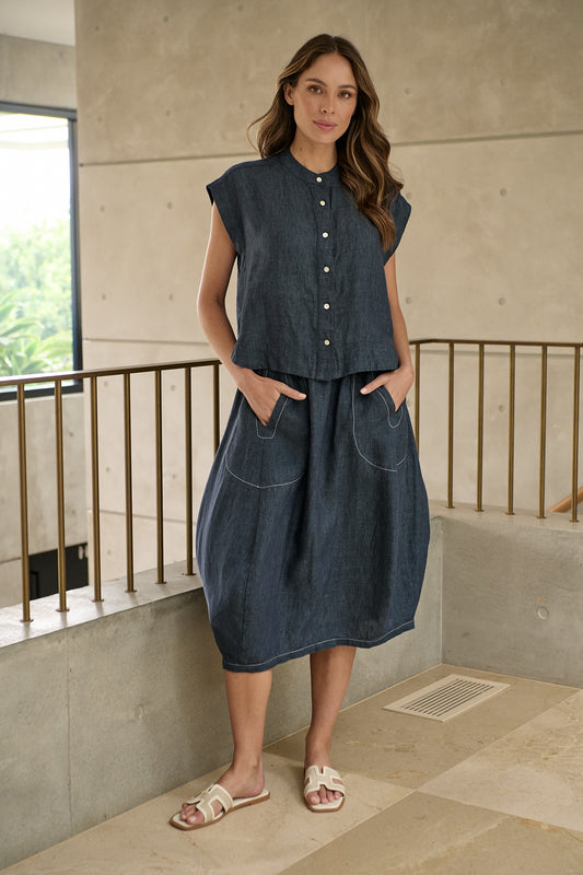 Naturals GA639 Skirt - Poseidon