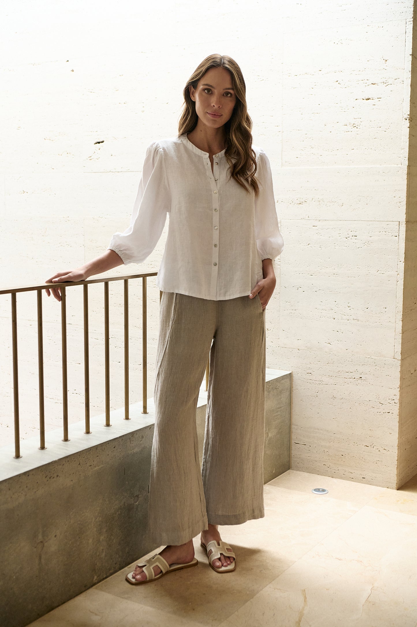 Naturals GA398 Pant - Cement