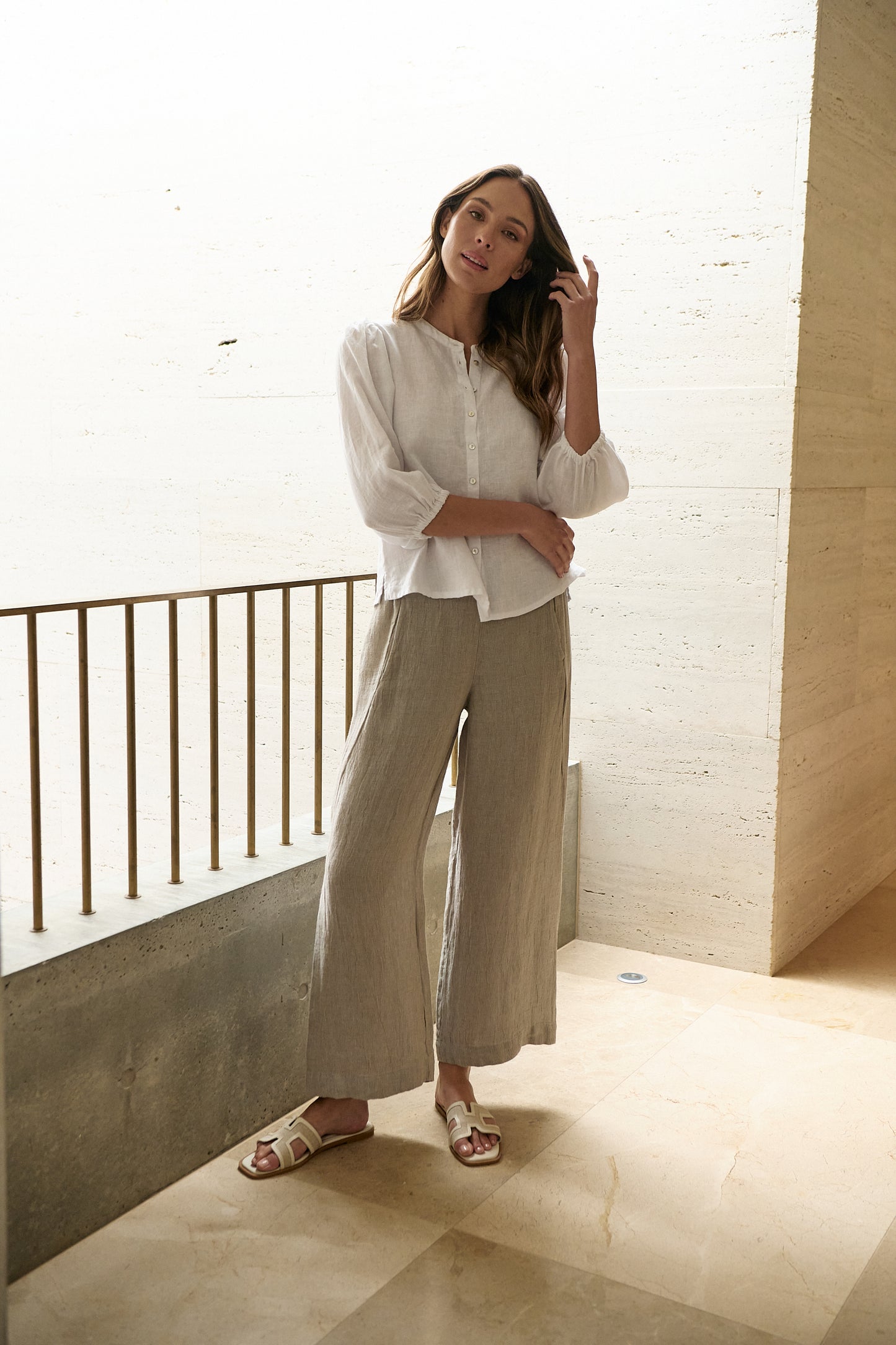 Naturals GA398 Pant - Cement
