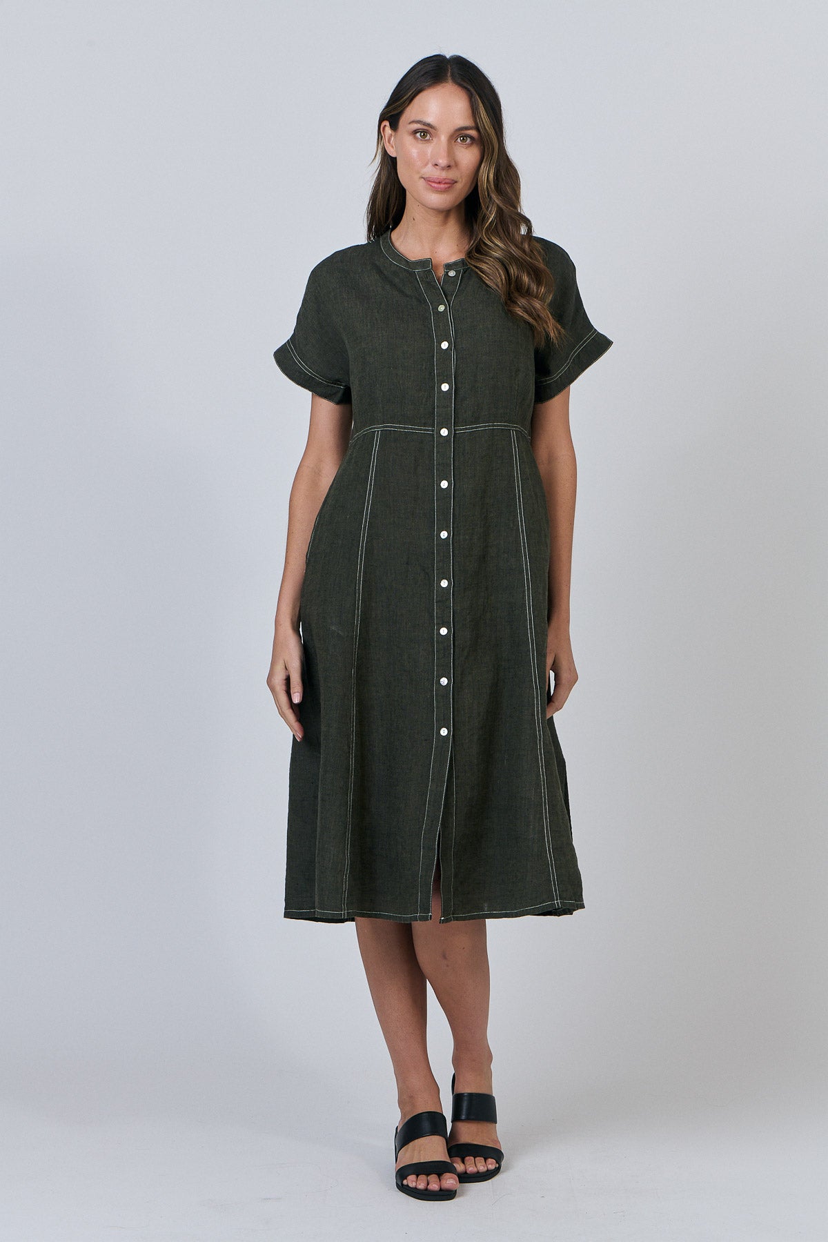 Naturals GA612 Dress - Licorice