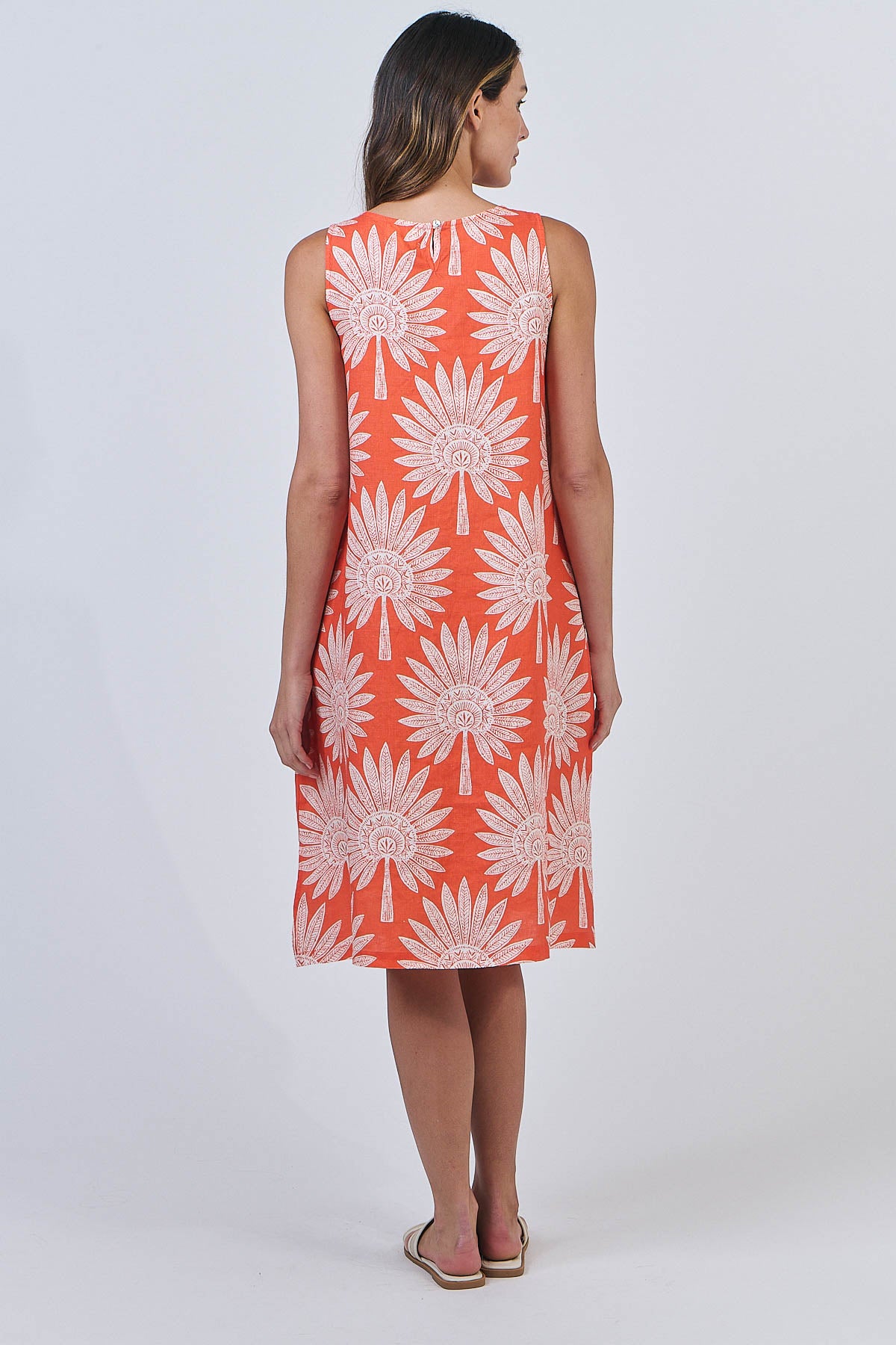 Naturals GA626 Dress - Sunset Palm
