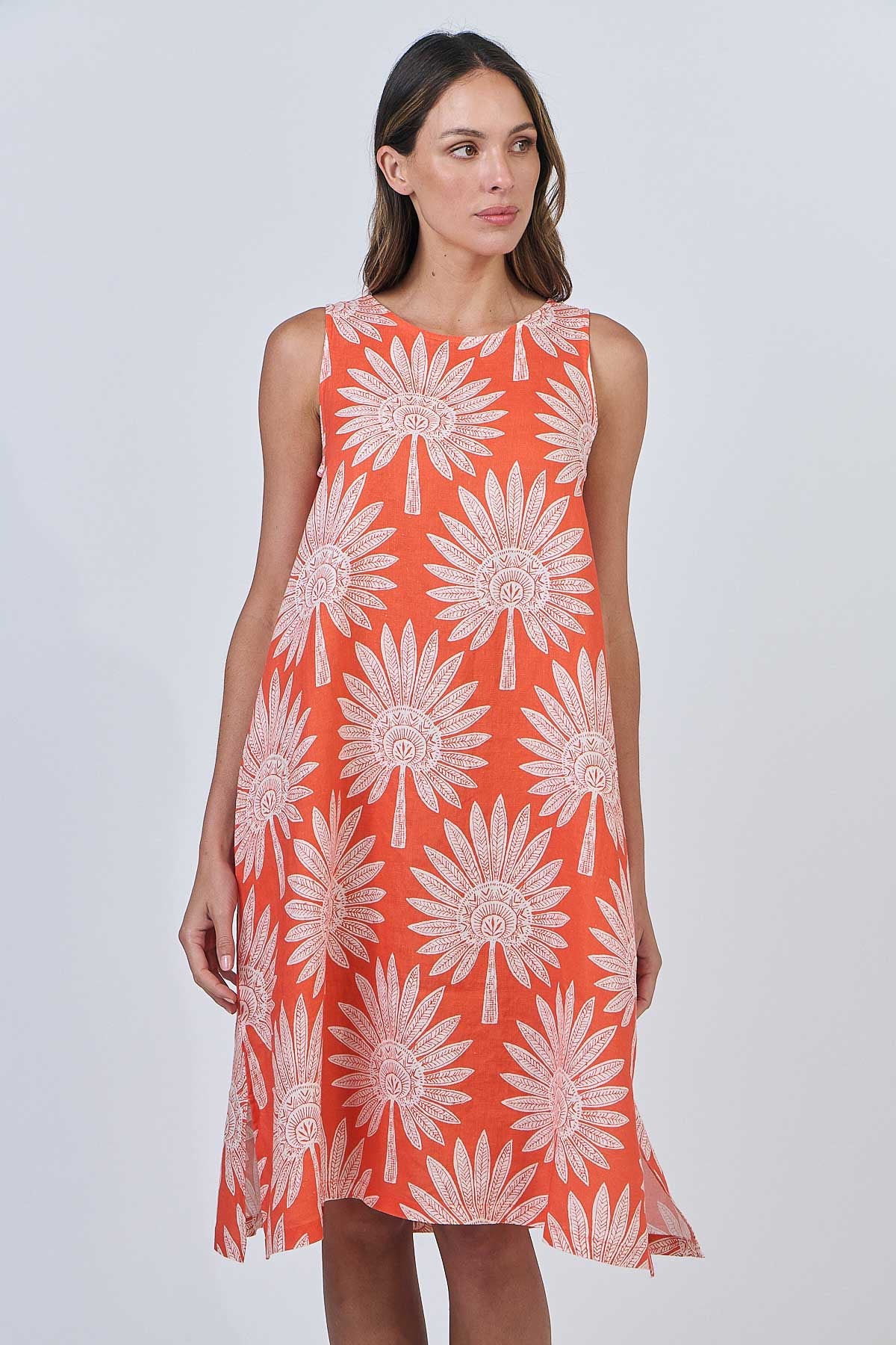 Naturals GA626 Dress - Sunset Palm