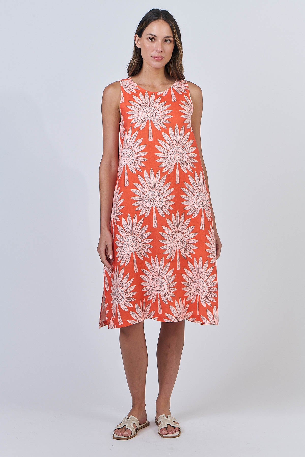 Naturals GA626 Dress - Sunset Palm