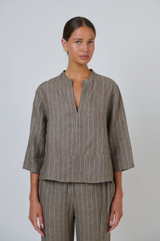 Naturals GA668 Linen Top - Gauze