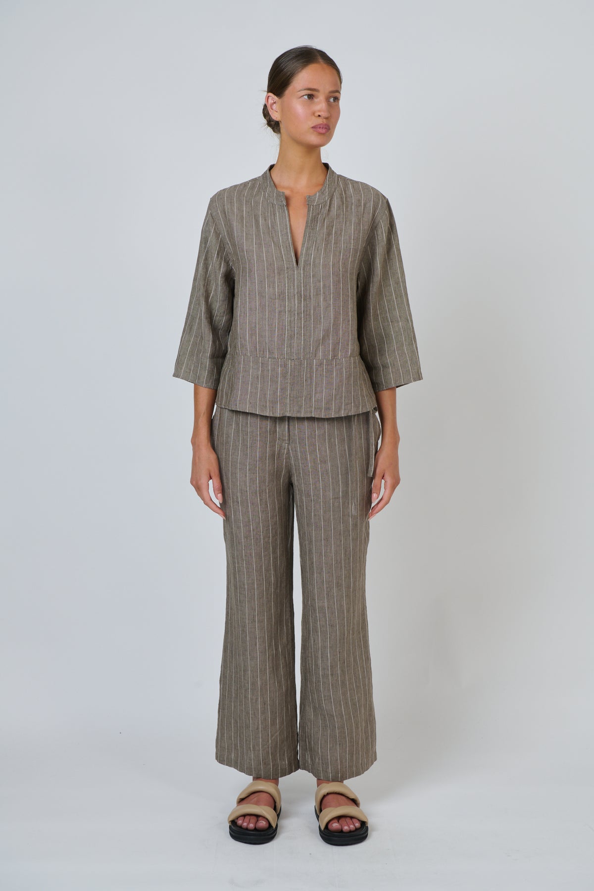 Naturals GA700 Linen Pants - Gauze