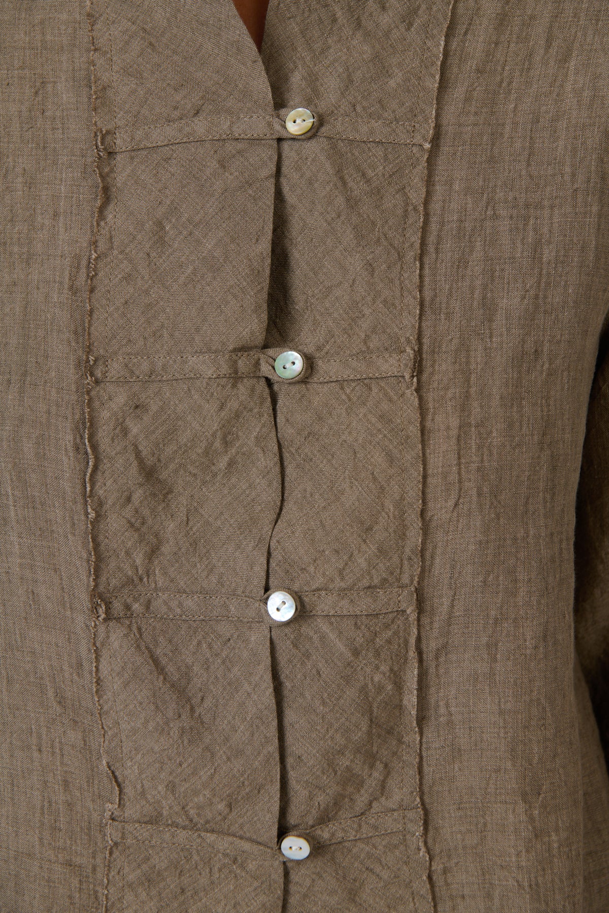 Naturals GA687 Linen Top - Agate