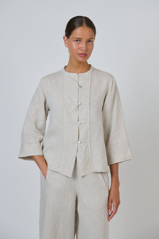 Naturals GA687 Linen Top - Sand