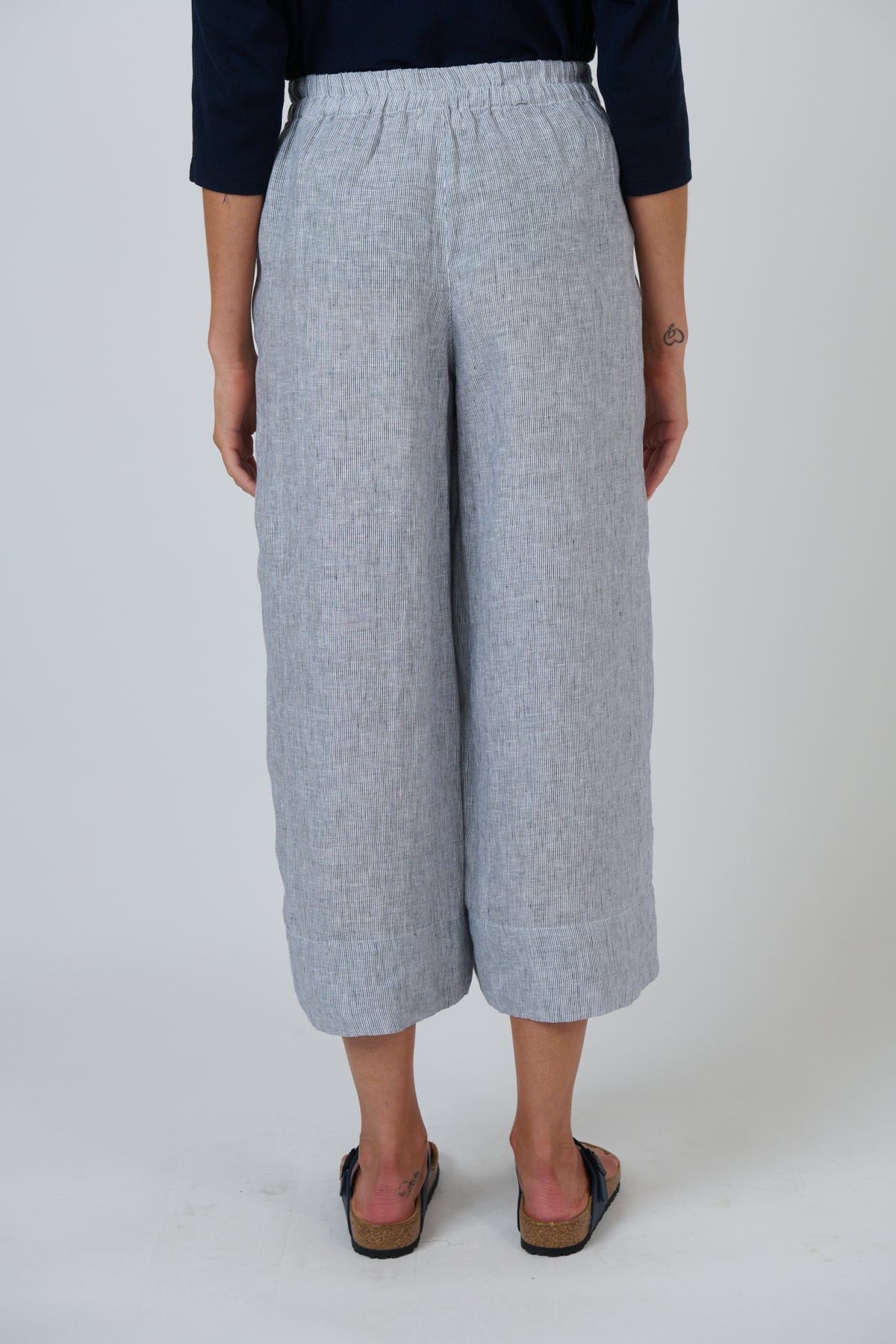 Naturals GA713 Linen Pants - Sliver