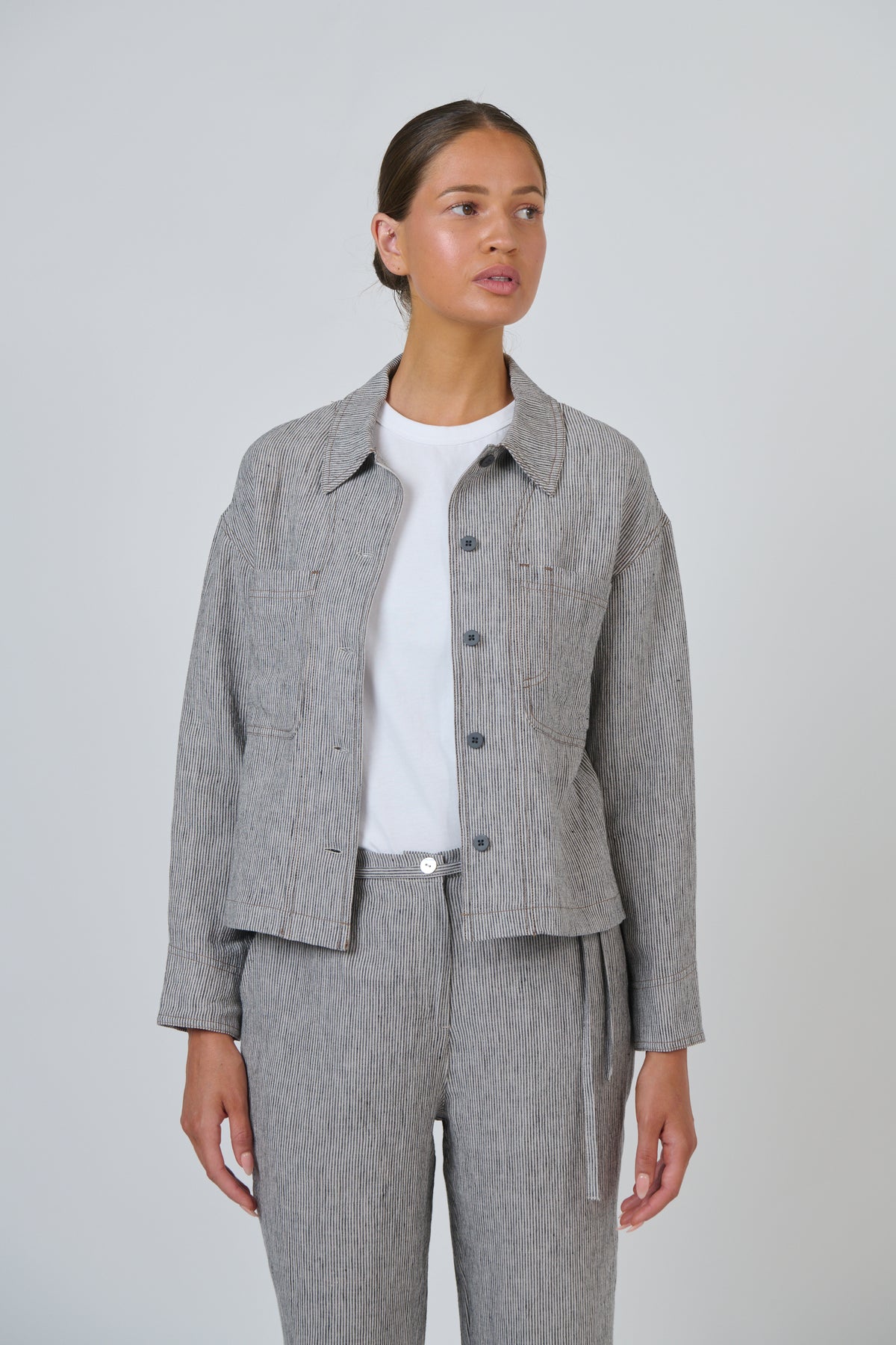 Naturals GA732 Linen Jacket - Rue