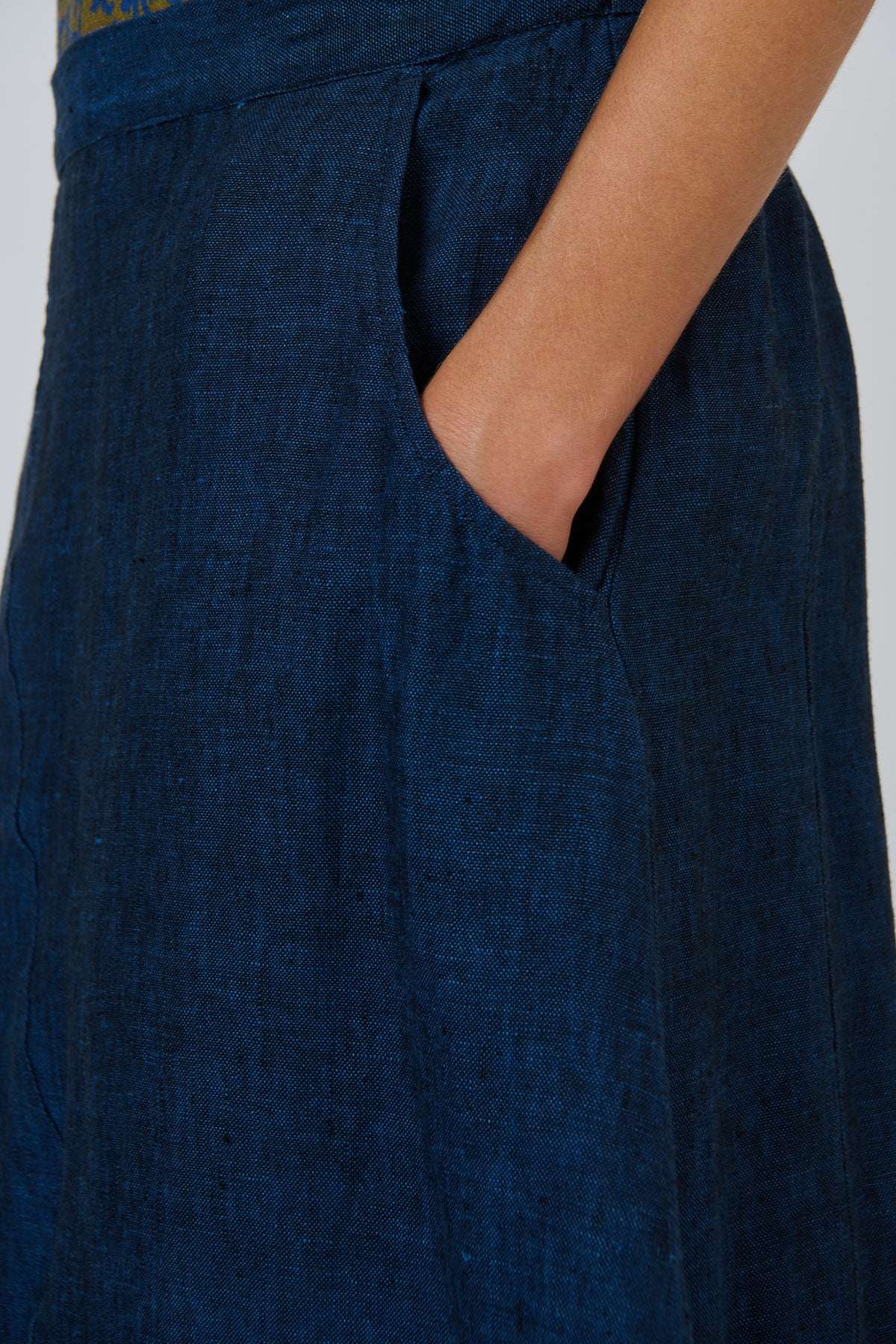 Naturals GA736 Linen Skirt - Eclipse