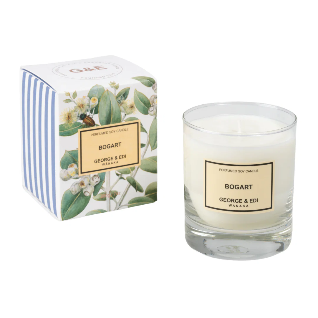 George & Edi Standard Perfumed Soy Candle 200g - Bogart