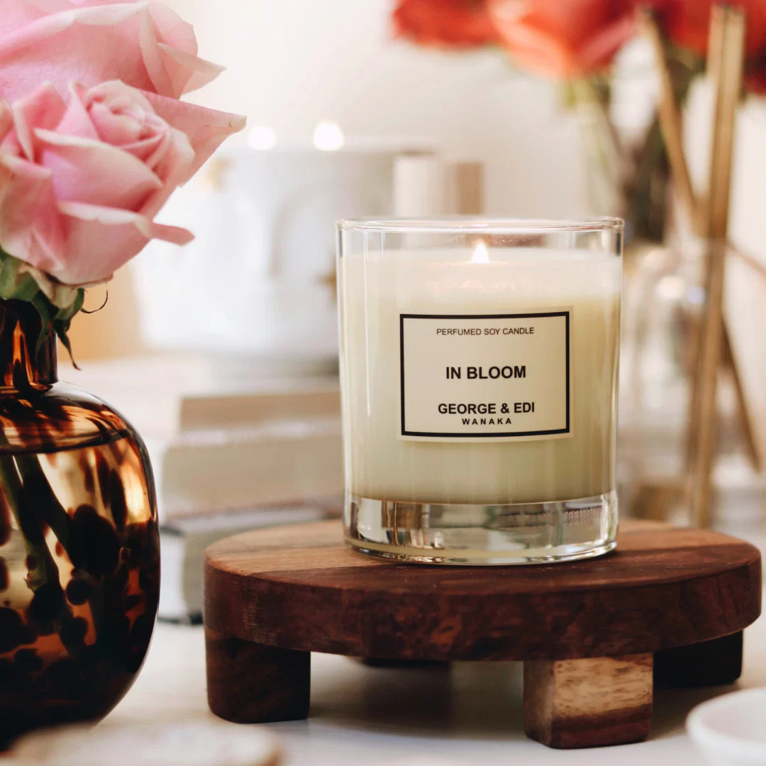 George & Edi Standard Perfumed Soy Candle 200g - In Bloom