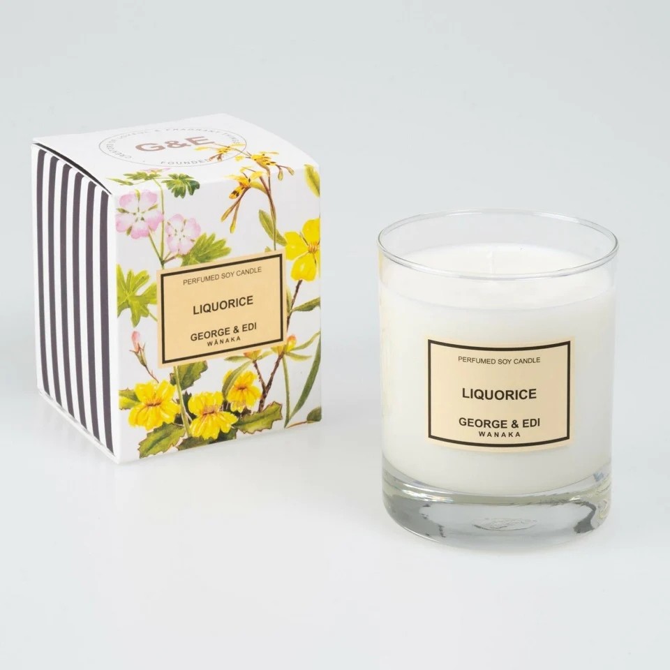 George & Edi Perfumed Soy Candle 200g (8 Scents)
