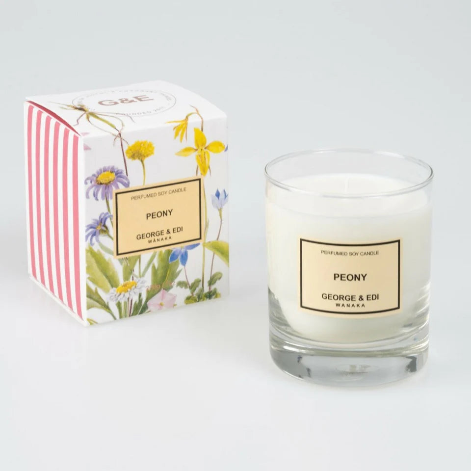 George & Edi Perfumed Soy Candle 310g